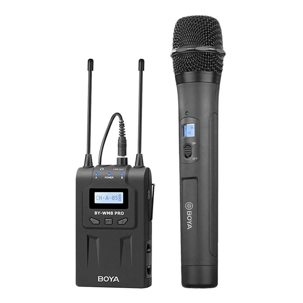 Rent BOYA BY-WM8 Pro-K3 Wireless Handheld Microphone Wireless (with receiver) in Sri Lanka - Sounds from Rentitem.lk - thumbnail 2