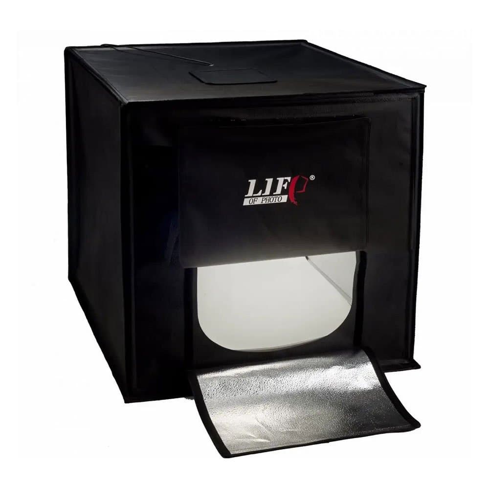 Rent Photo Studio Light Box / LED Light Tent 60 x 60 x 60 cm White (interior) / Black (exterior) in Sri Lanka - Photography from Rentitem.lk - thumbnail 3