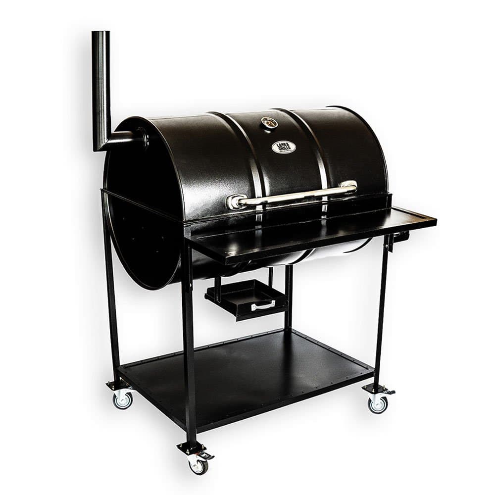 Rent Barrel Type Charcoal BBQ Grill Medium-Large (typical 420-500 sq.in. cooking area) Black in Sri Lanka - Party & Event from Rentitem.lk - thumbnail 2