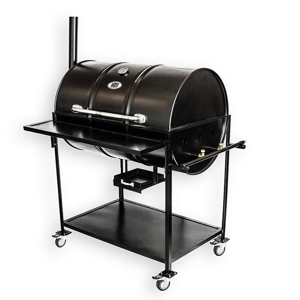 Rent Barrel Type Charcoal BBQ Grill Medium-Large (typical 420-500 sq.in. cooking area) Black in Sri Lanka - Party & Event from Rentitem.lk - thumbnail 3