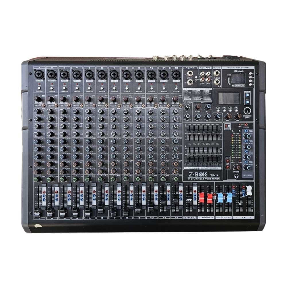 Rent TX Z-BOK TF-14 14-Channel Analog Audio Mixer in Sri Lanka - Sounds from Rentitem.lk - thumbnail 1