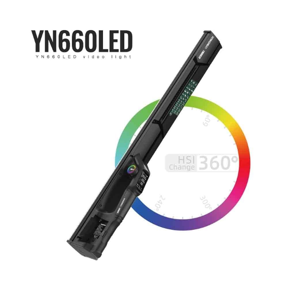 Rent Yongnuo YN660 LED Handheld RGB LED Video Light Wand 45W in Sri Lanka - Videography from Rentitem.lk - thumbnail 3