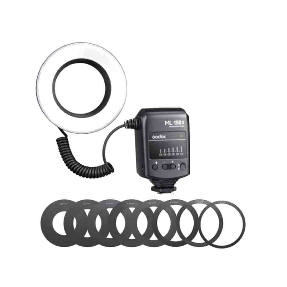 Rent Godox ML-150II Macro Ring Flash Guide Number 12 in Sri Lanka - Videography from Rentitem.lk - thumbnail 3