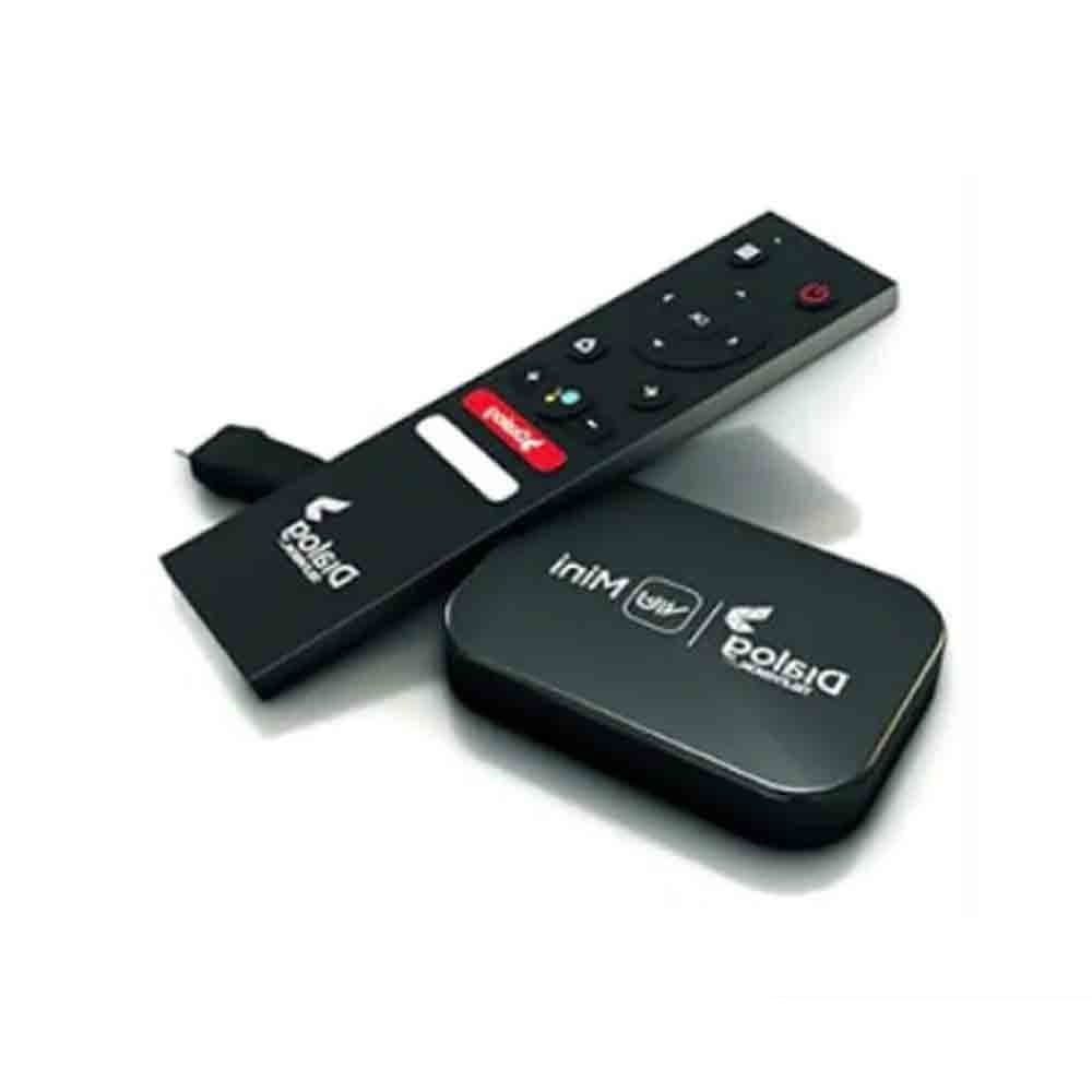 Rent Dialog ViU Mini Android TV Box 8GB / 1GB RAM Black in Sri Lanka - Projectors from Rentitem.lk - thumbnail 1