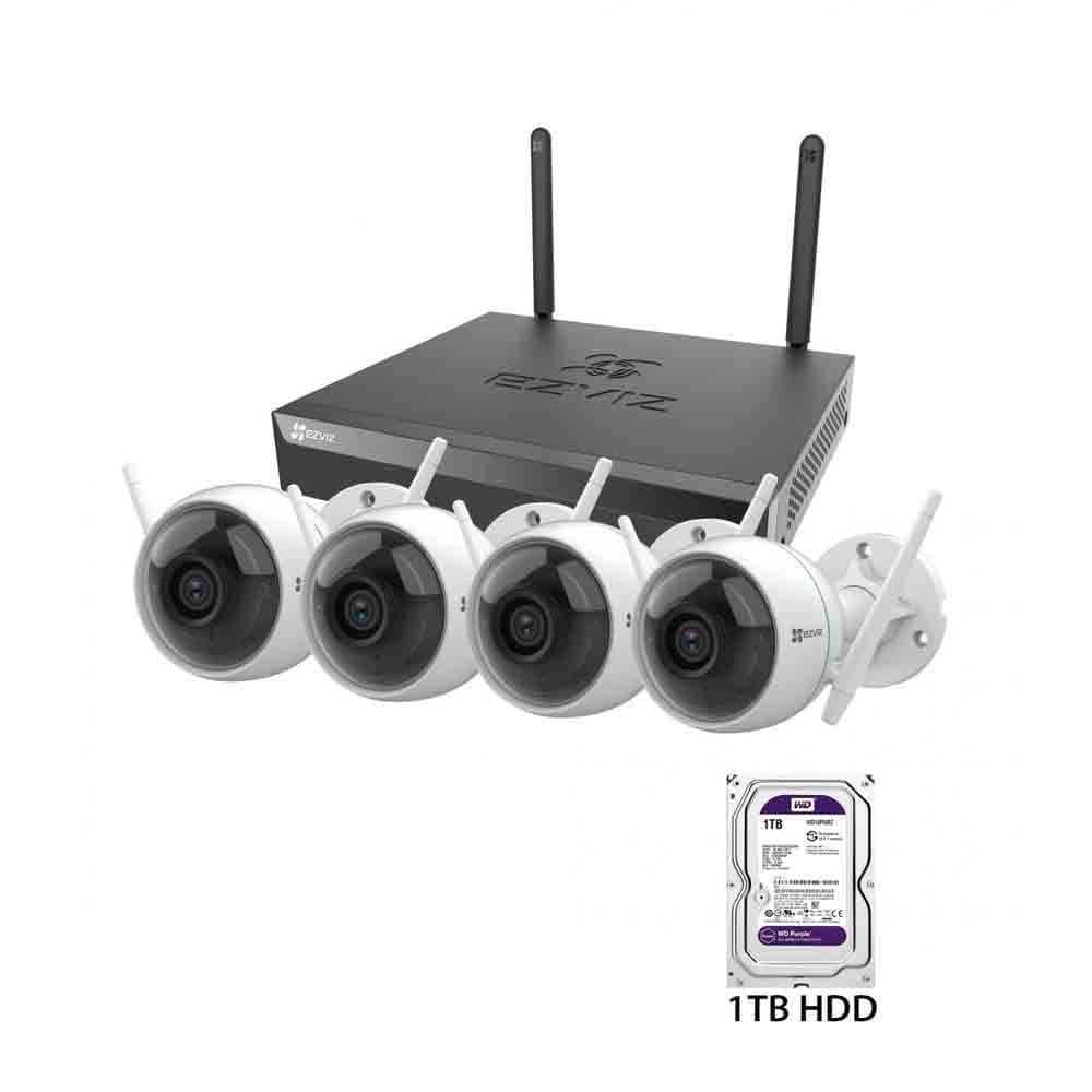 Rent EZVIZ CS-X5S-R100-4W Wireless Network Video Recorder (NVR) 4 Channel / 1 TB HDD in Sri Lanka - Network from Rentitem.lk - thumbnail 5