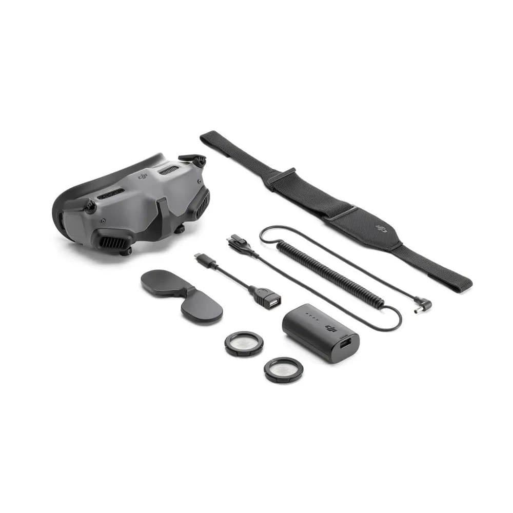 Rent DJI Goggles 2 FPV Drone Goggles White / Grey in Sri Lanka - Drone Accessories from Rentitem.lk - thumbnail 2
