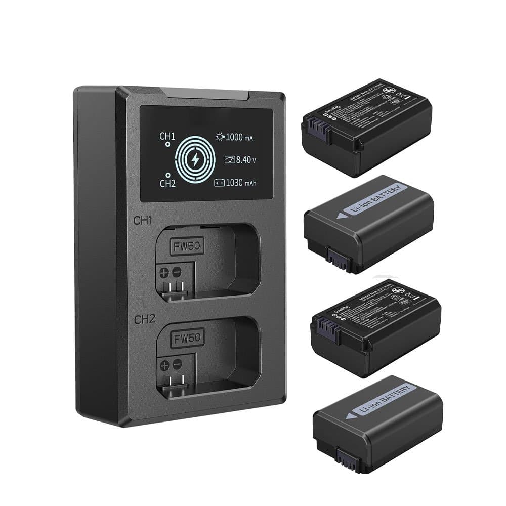 Rent NP-FW50 Battery Pack Setup rental package in Sri Lanka - Battery Packs from Rentitem.lk - thumbnail 2