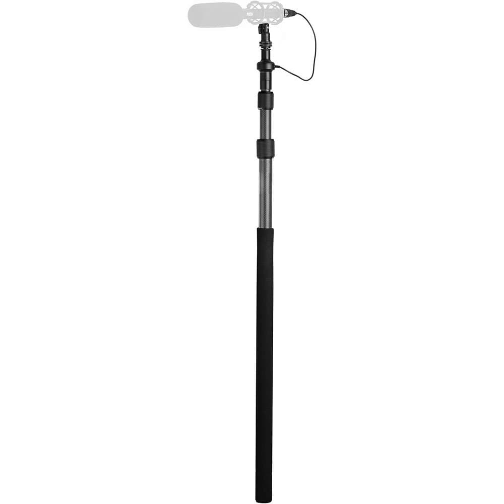 Rent BOYA BY-PB25 Carbon Fiber Boom Pole with Internal XLR Cable in Sri Lanka - Videography from Rentitem.lk - thumbnail 1