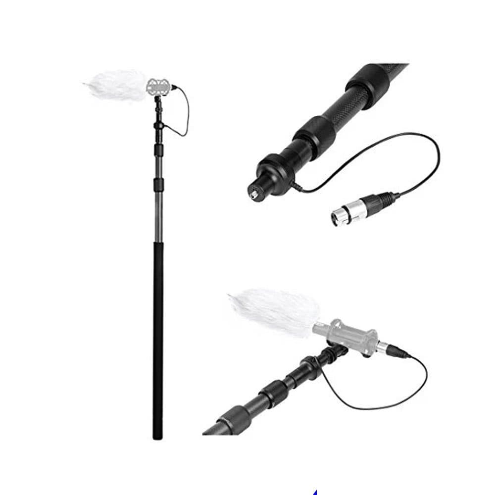 Rent Professional Cinematography Boom Shotgun Microphone Setup rental package in Sri Lanka - Sounds from Rentitem.lk - thumbnail 1