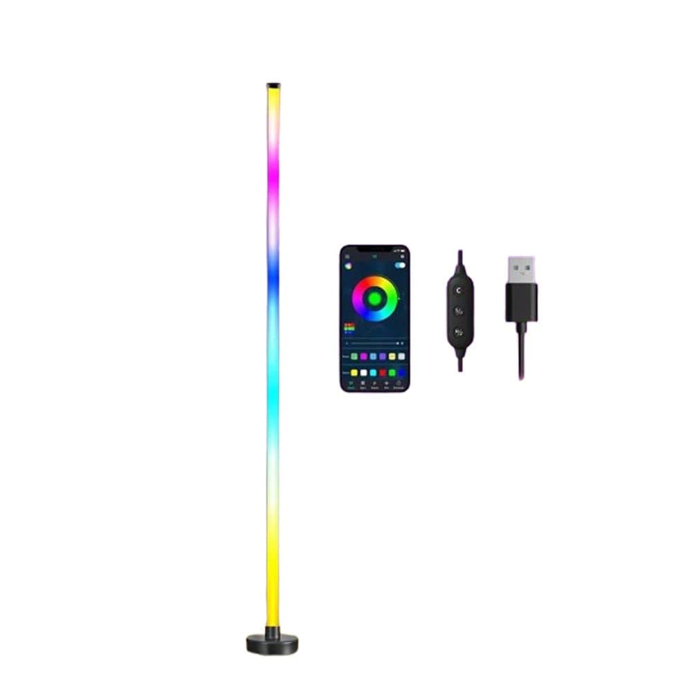 Rent Smart RGB LED Corner Floor Lamp in Sri Lanka - Videography from Rentitem.lk - thumbnail 2