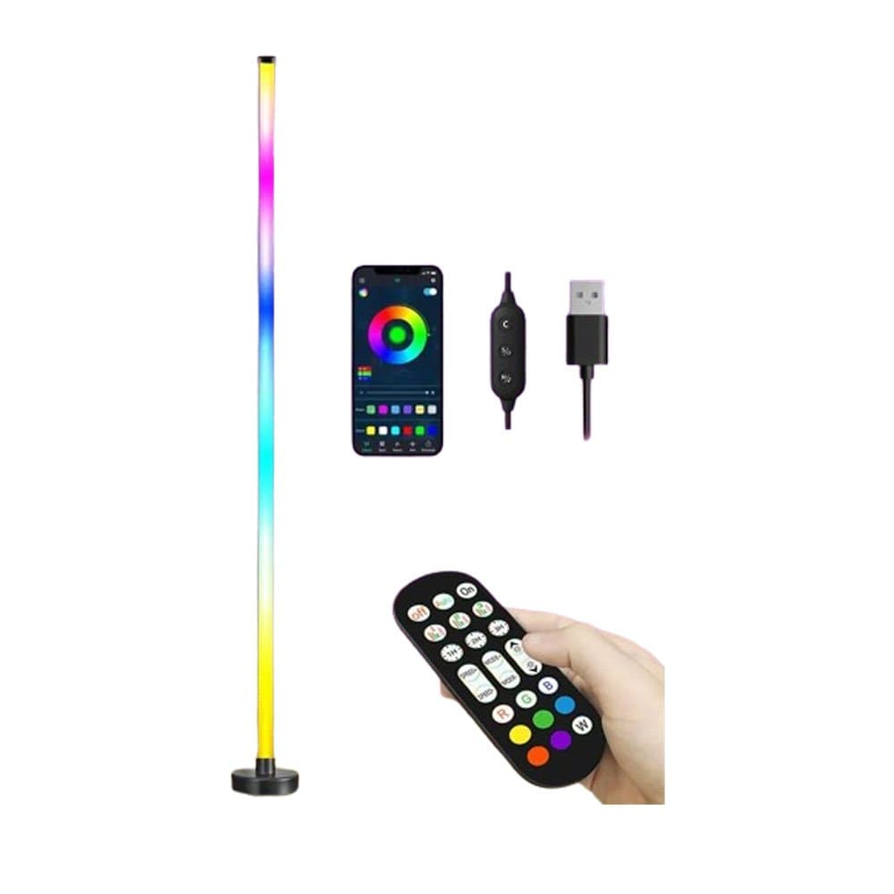 Rent Smart RGB LED Corner Floor Lamp in Sri Lanka - Videography from Rentitem.lk - thumbnail 3
