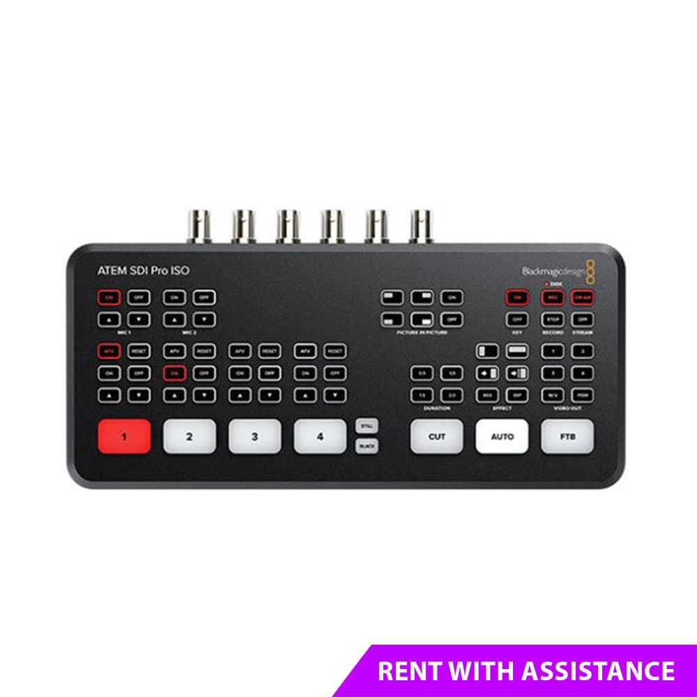 Rent Blackmagic Design ATEM SDI Pro ISO 4 Channel in Sri Lanka - Videography from Rentitem.lk - thumbnail 1
