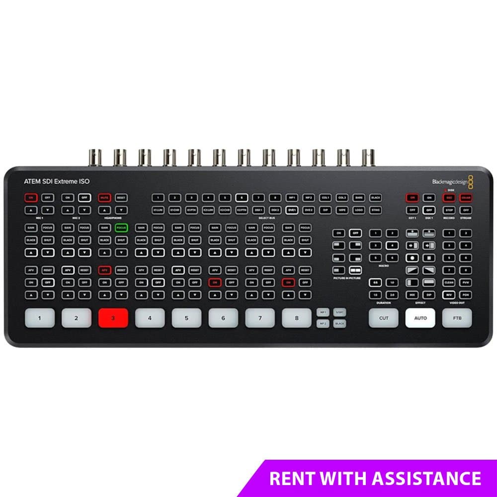 Rent Blackmagic Design ATEM SDI Extreme ISO 8 Channel 3G-SDI in Sri Lanka - Videography from Rentitem.lk - thumbnail 1