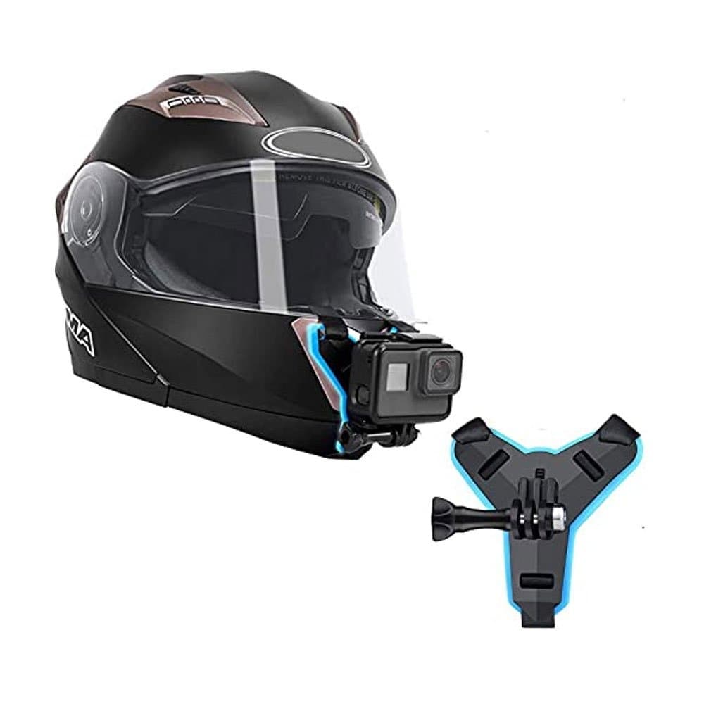 Rent Telesin GP-HBM-MT2 Motorcycle Helmet Chin Strap Mount Action Camera Accessory in Sri Lanka - Videography from Rentitem.lk - thumbnail 1