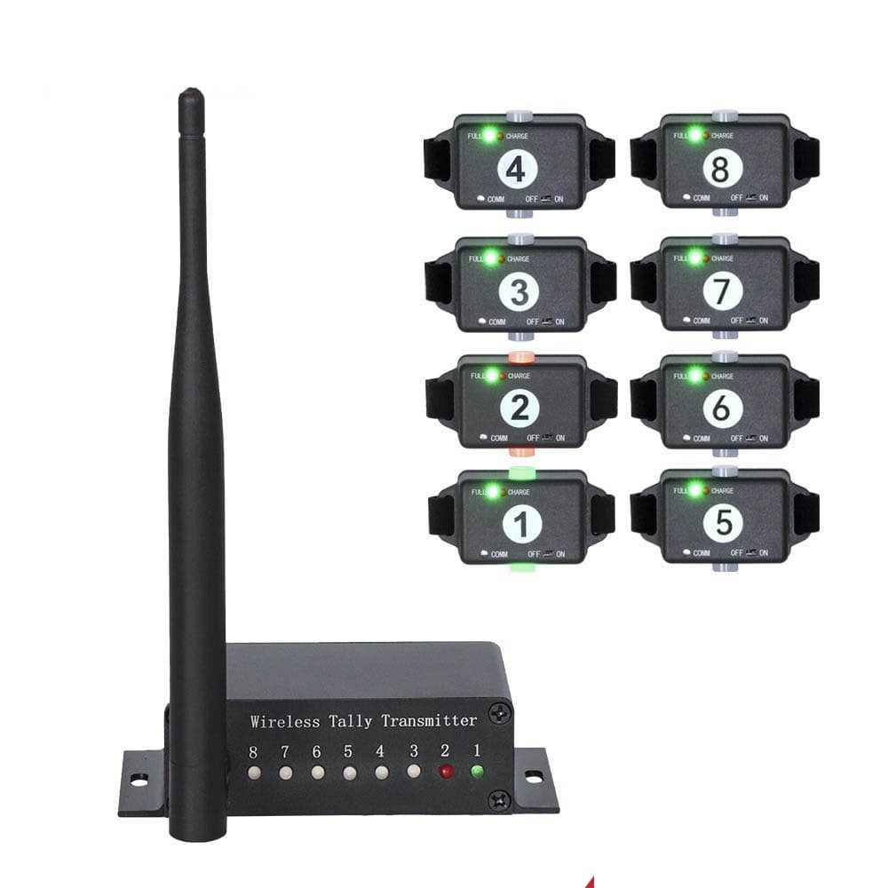 Rent PTZCam TALLY8 Wireless Tally Light System 8-light kit in Sri Lanka - Videography from Rentitem.lk - thumbnail 1
