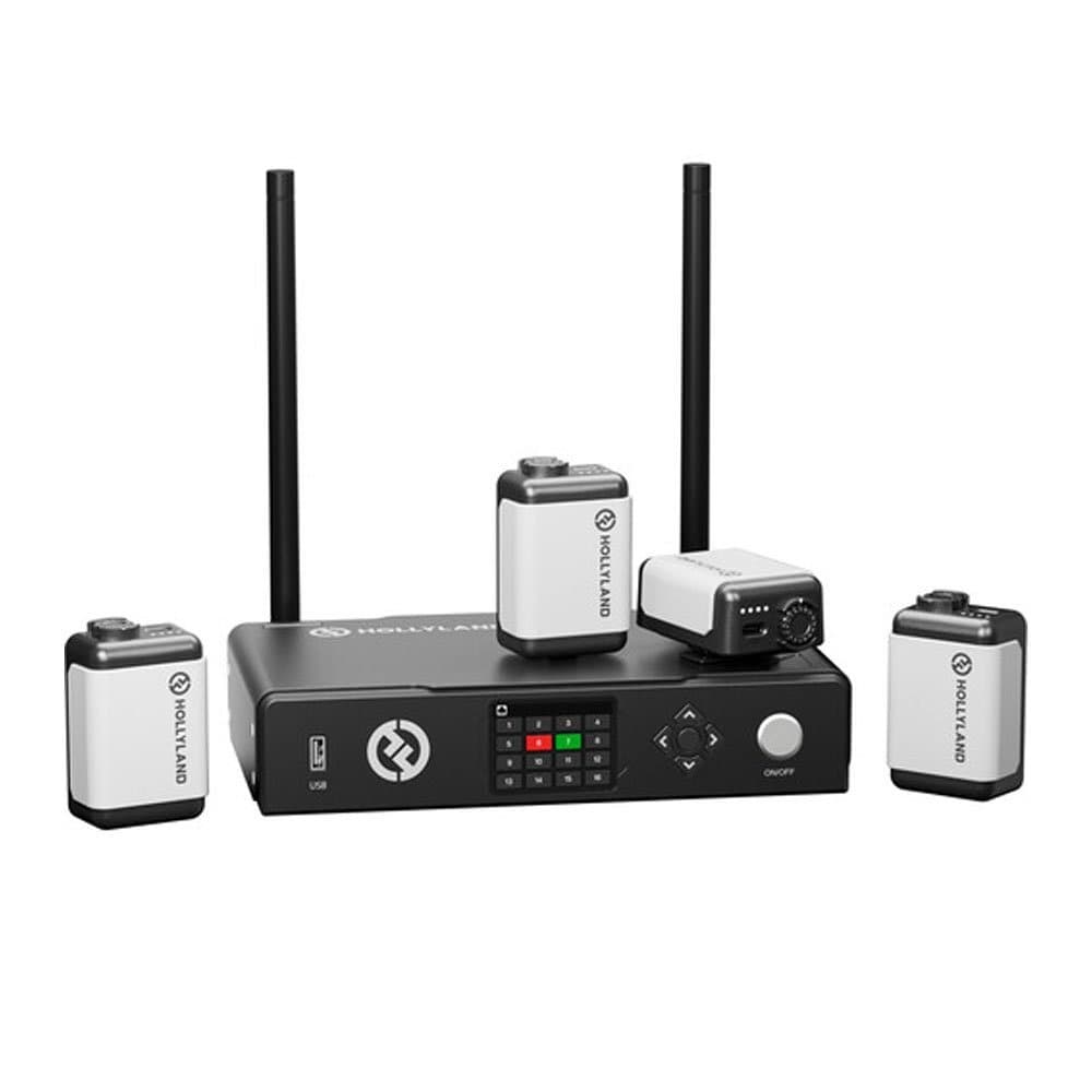 Rent Hollyland Wireless Tally System-4 Lights Wireless Tally Light System 4 Lights Kit Black in Sri Lanka - Videography from Rentitem.lk - thumbnail 1