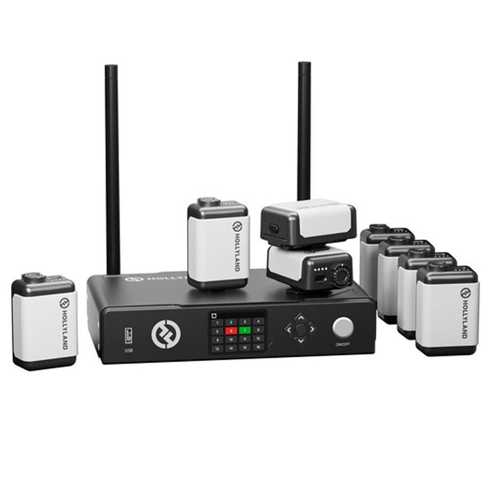 Rent Hollyland Wireless Tally System-8 Lights Wireless Tally Light System for Video Switchers 8-light kit Black in Sri Lanka - Videography from Rentitem.lk - thumbnail 1