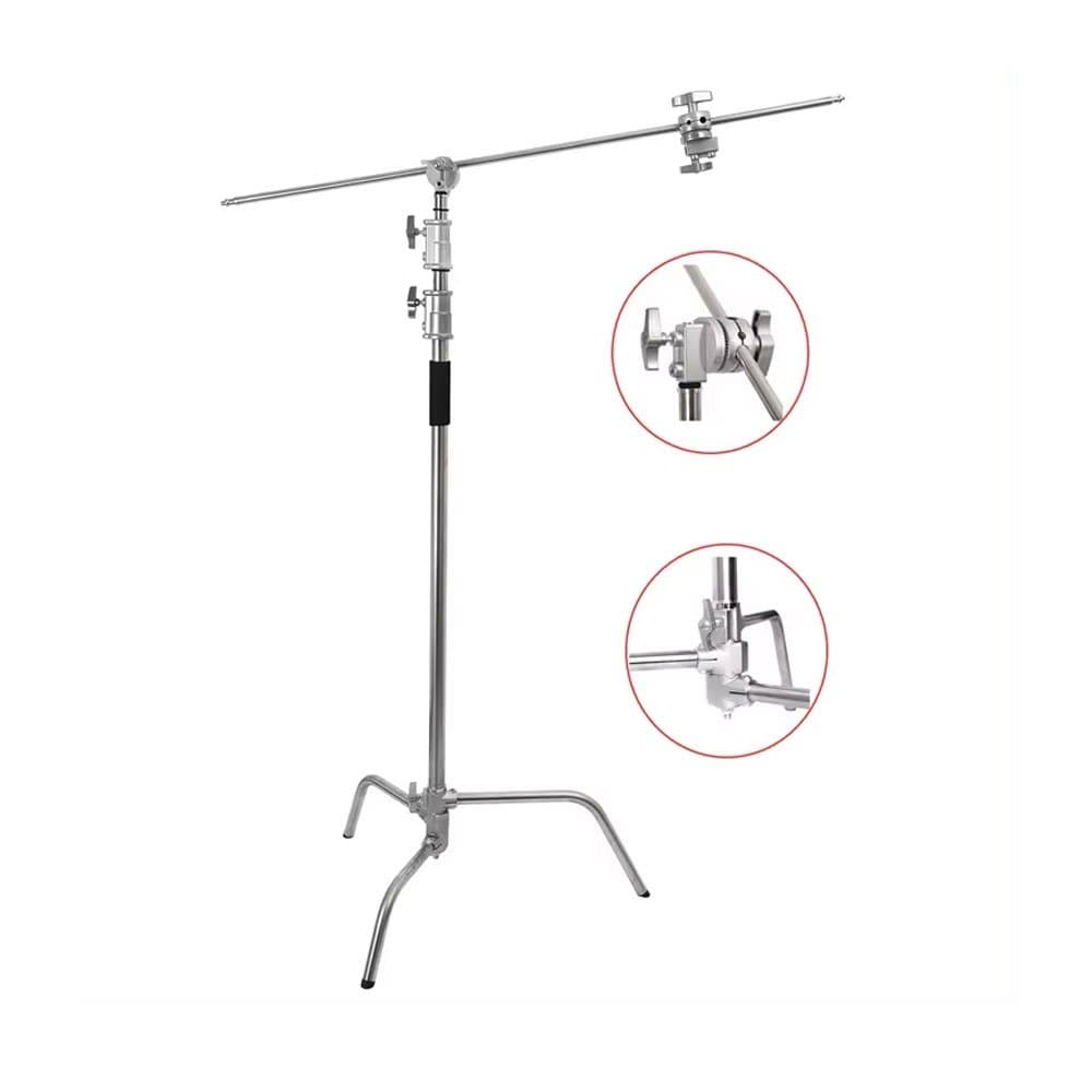 Rent CN-CS02 C-Stand / Foldable Light Stand Tripod in Sri Lanka - Videography from Rentitem.lk - thumbnail 3