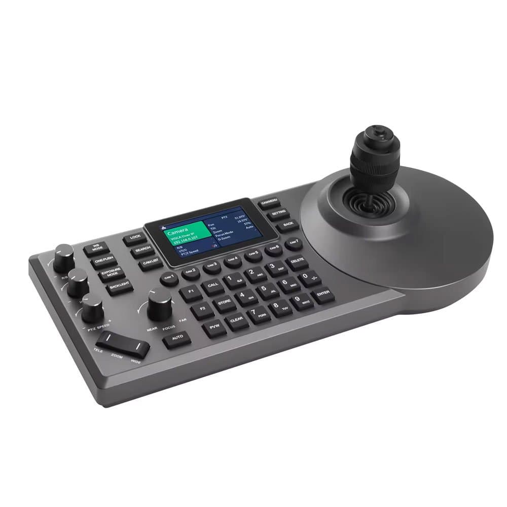 Rent ENERGY TECH (BY Cine MEDIA) Robotic PTZ Camera Controller PTZ Camera Controller Compact desktop unit Black in Sri Lanka - Videography from Rentitem.lk - thumbnail 3
