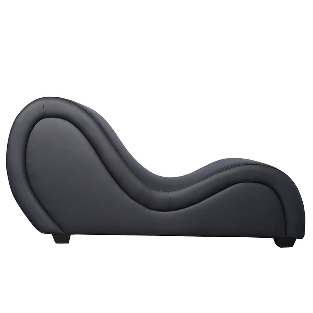 Rent Zen by Design The Tantra Chair Curved Chaise Lounge Loveseat Sofa 74 x 16.5 x 29 inches Multiple options (Ebony, Espresso, Gray, Linen, Navy, White, Ruby, Red Wine, Terracotta and more) in Sri La - thumbnail 1
