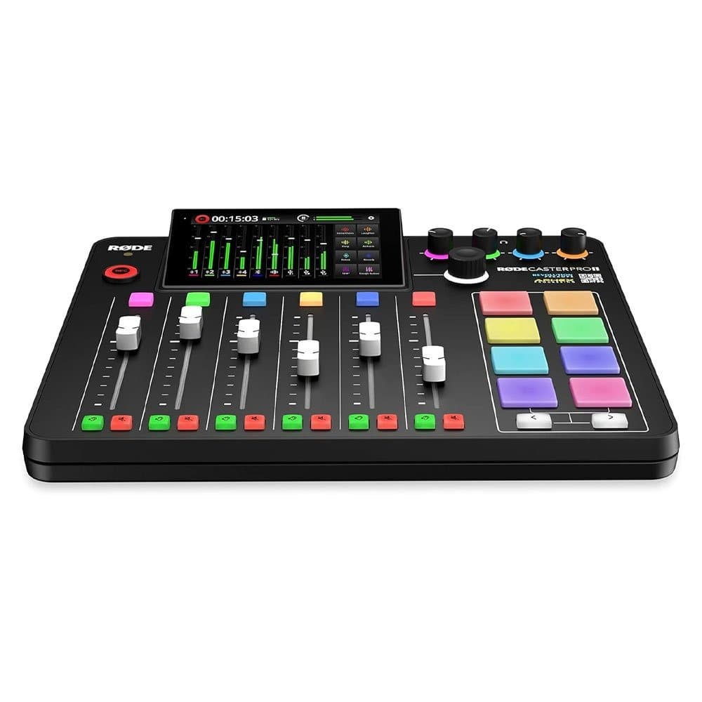 Rent RØDE RODECaster Pro II 9-channel in Sri Lanka - Sounds from Rentitem.lk - thumbnail 1