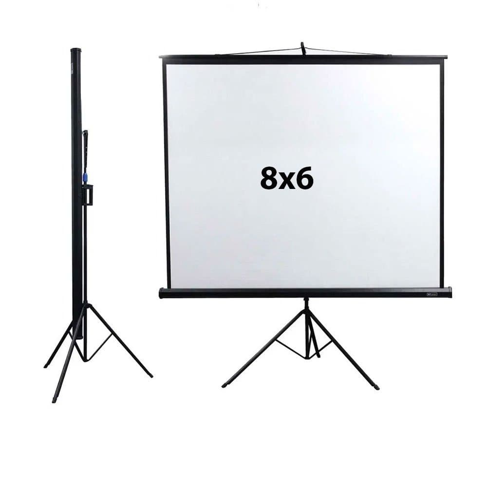 Rent Tripod Projector Screen 8 x 6 Feet in Sri Lanka - Projectors from Rentitem.lk - thumbnail 1