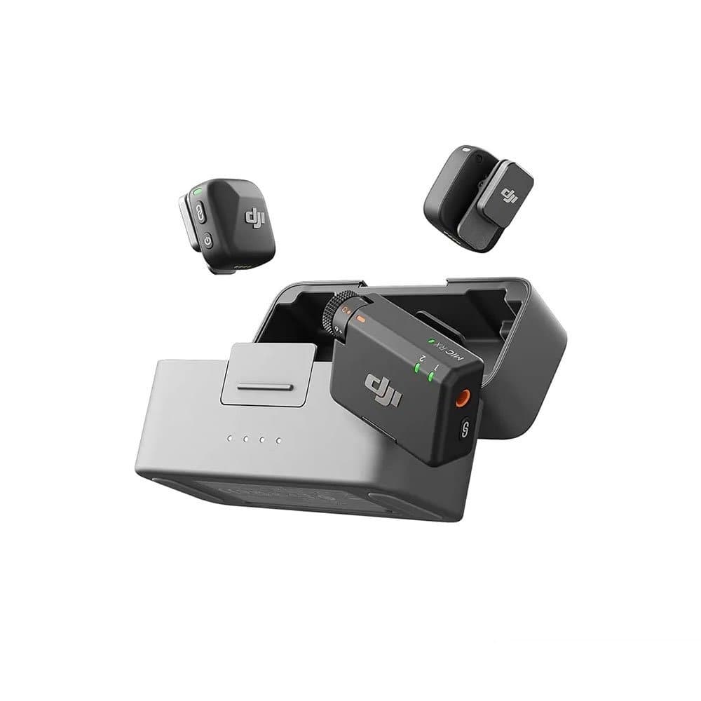 Rent DJI Mic Mini Wireless Dual Lavalier Microphone Wireless (with receiver) in Sri Lanka - Sounds from Rentitem.lk - thumbnail 1