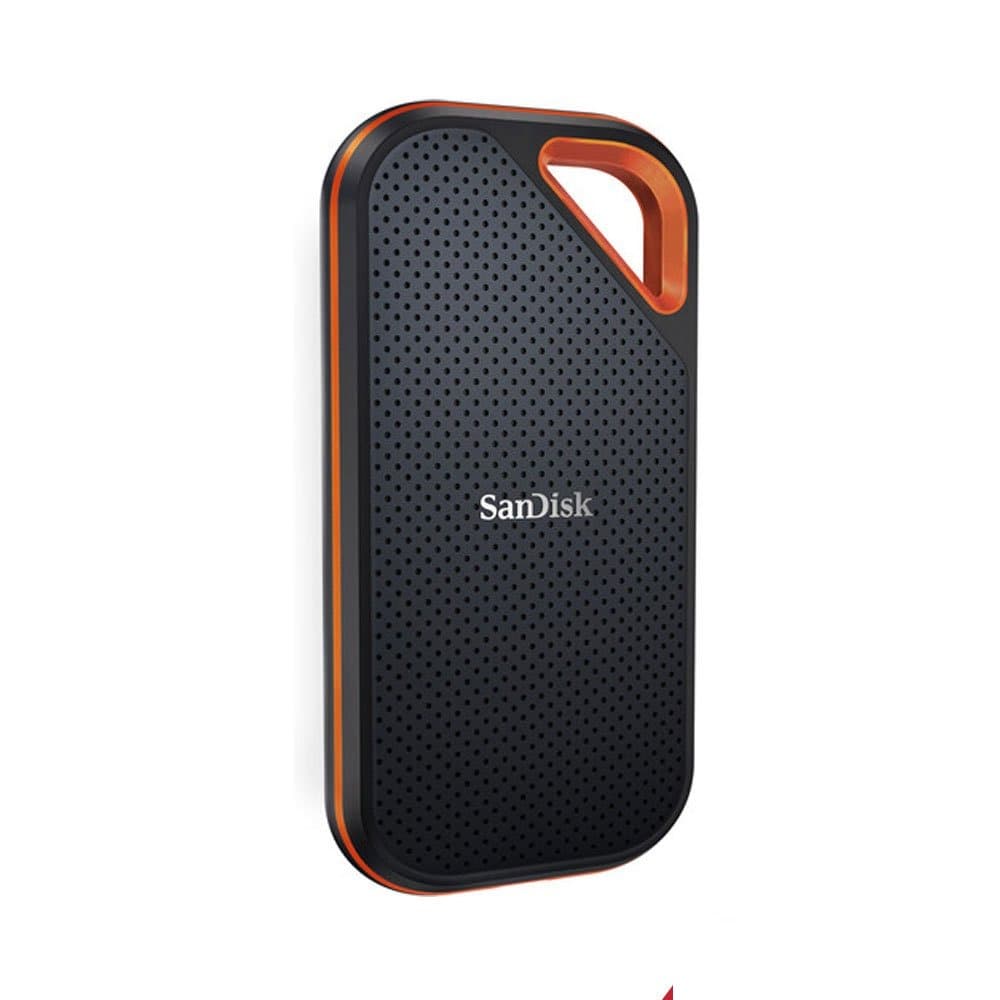 Rent SanDisk SDSSDE81 (Extreme PRO Portable SSD V2) External Portable SSD 1TB / 2TB / 4TB Black in Sri Lanka - Videography from Rentitem.lk - thumbnail 1