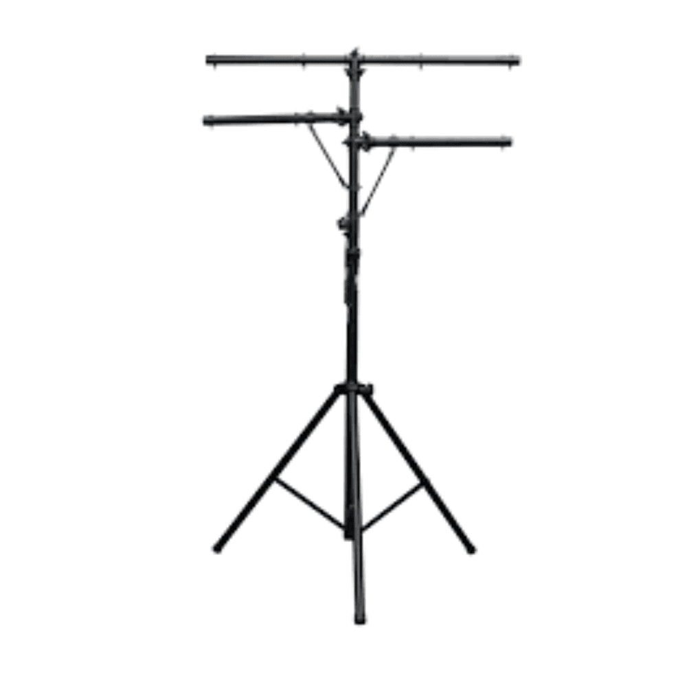 Rent DJ Tripod Light Stand with T-Bar and Dual Side Bars in Sri Lanka - Stands & Mounts from Rentitem.lk - thumbnail 1