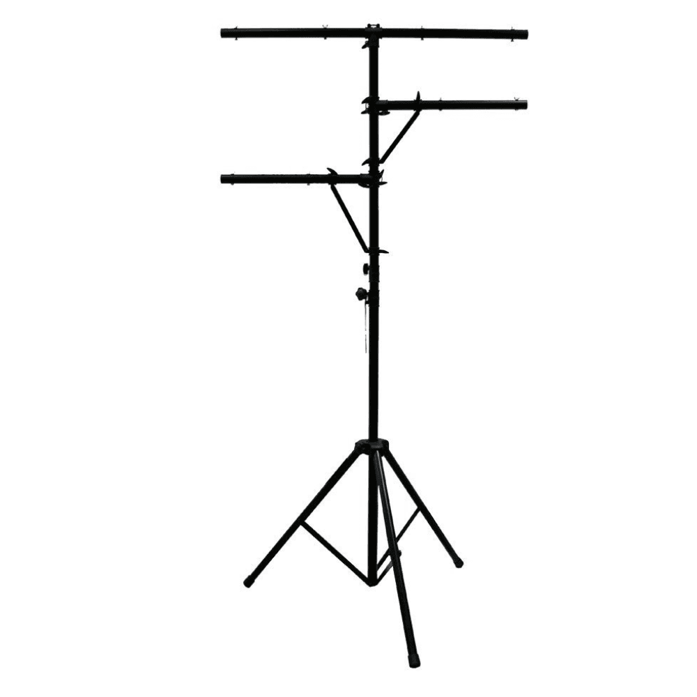 Rent DJ Tripod Light Stand with T-Bar and Dual Side Bars in Sri Lanka - Stands & Mounts from Rentitem.lk - thumbnail 3