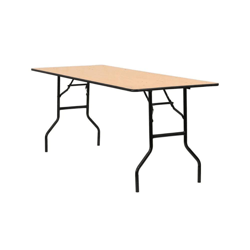 Rent Rectangular Folding Banquet Table 6 ft x 3 ft (1830 x 915 mm) in Sri Lanka - Party & Event from Rentitem.lk - thumbnail 1