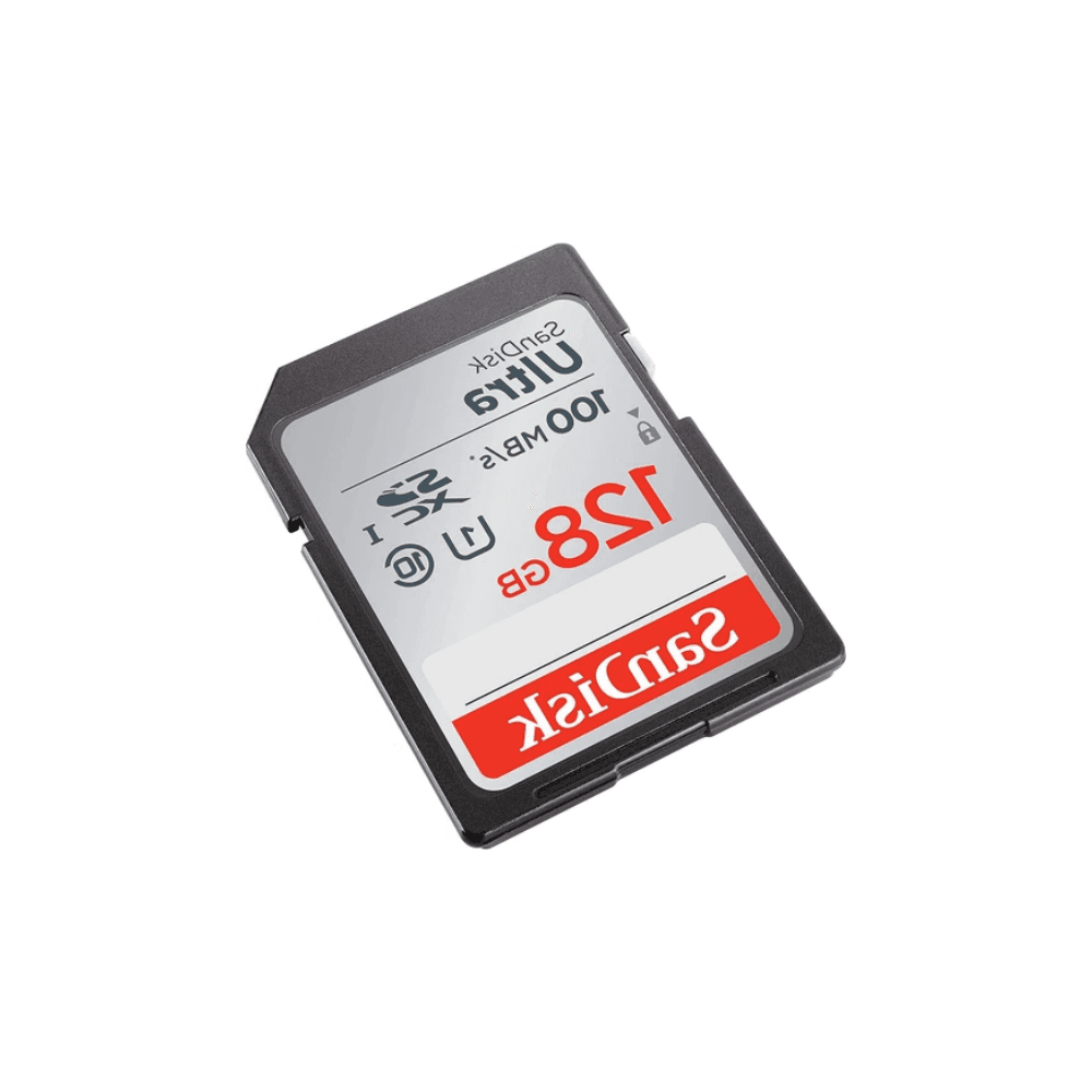 Rent SanDisk SDSQUAB-128G microSDXC Memory Card 128GB Red / Grey in Sri Lanka - Videography from Rentitem.lk - thumbnail 2