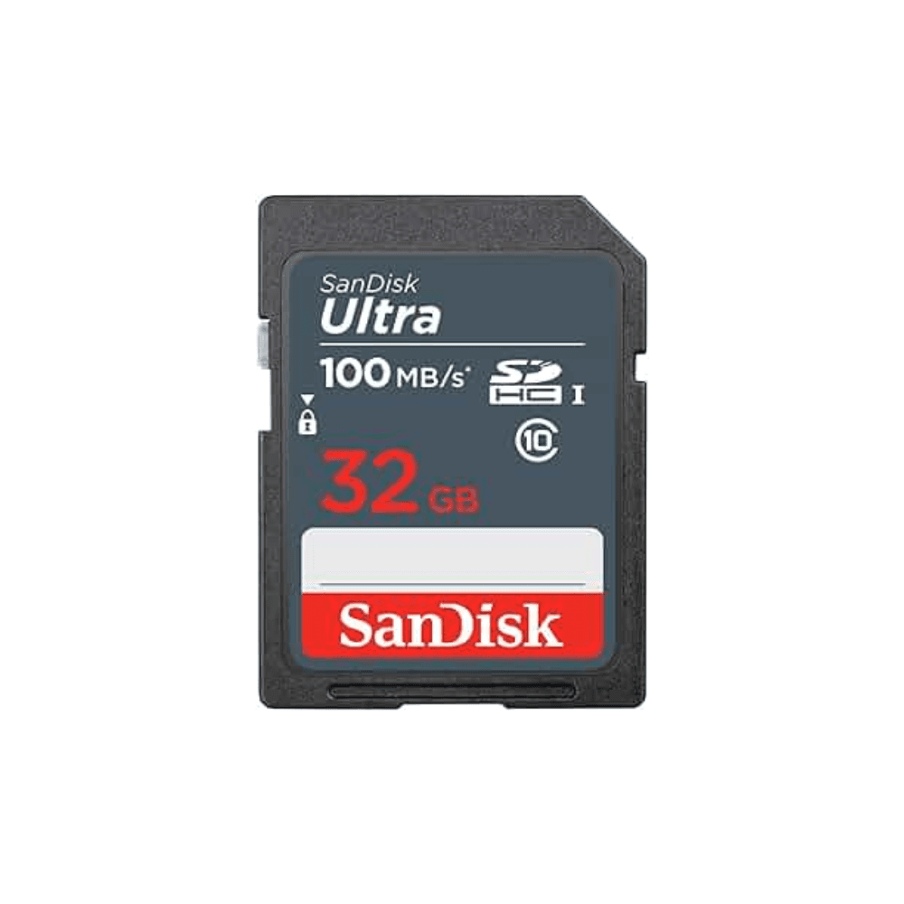 Rent SanDisk Ultra SDHC UHS-I (SDSDUN4-032G) SD Memory Card 32GB in Sri Lanka - Videography from Rentitem.lk - thumbnail 1