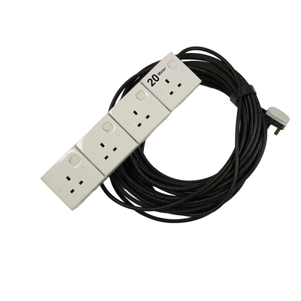 Rent Custom Made Power Cable (3-core) Extender 20 Meter in Sri Lanka - Sounds from Rentitem.lk - thumbnail 3