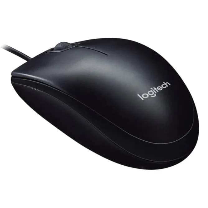 Rent Logitech M90 Wired Optical Mouse Full-size Black in Sri Lanka - Party & Event from Rentitem.lk - thumbnail 1