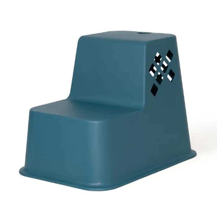 Rent Phoenix Industries Stackable Plastic Sit Stool Blueberry in Sri Lanka - Party & Event from Rentitem.lk - thumbnail 1