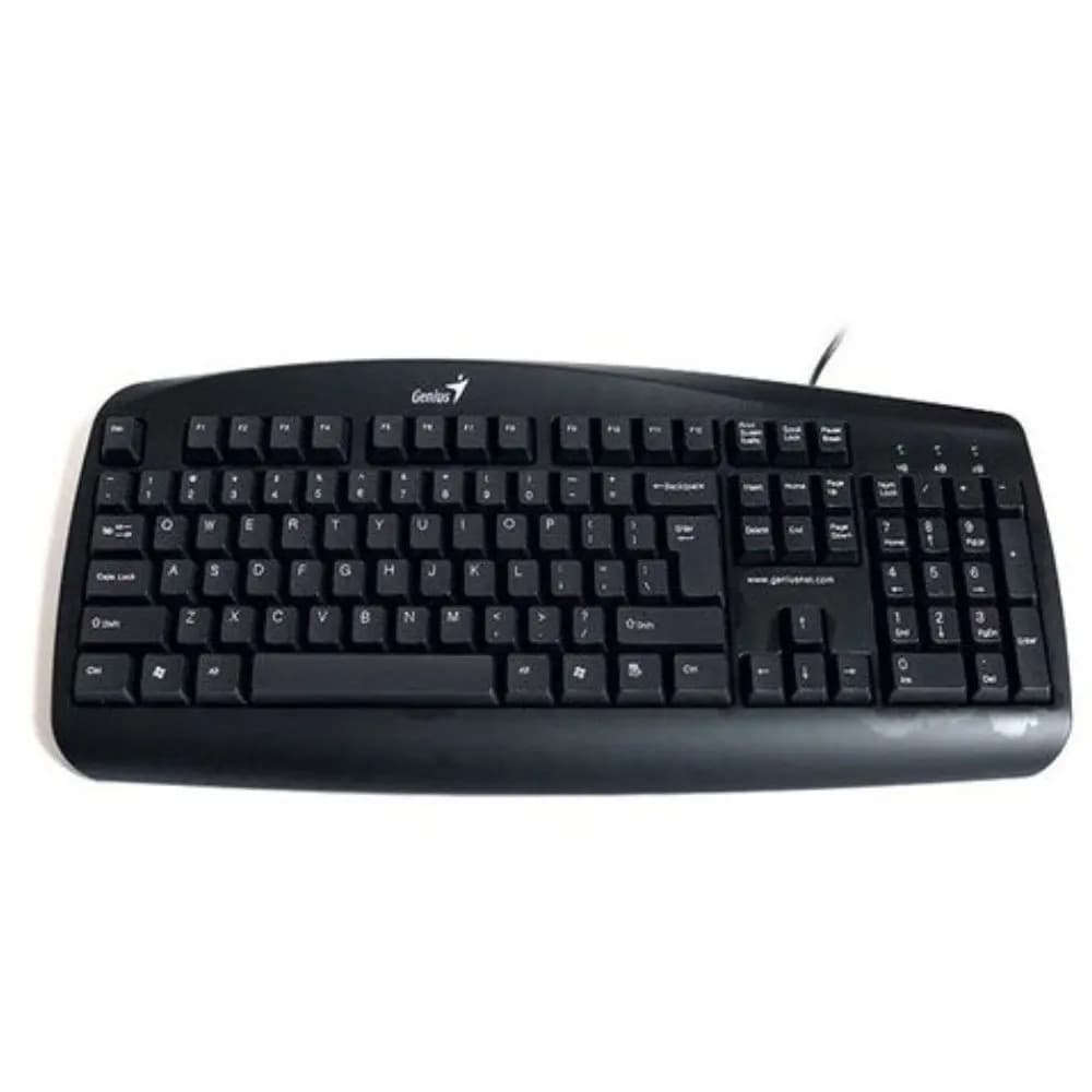Rent Genius KB-118 II Full-size wired USB office keyboard in Sri Lanka - Party & Event from Rentitem.lk - thumbnail 1
