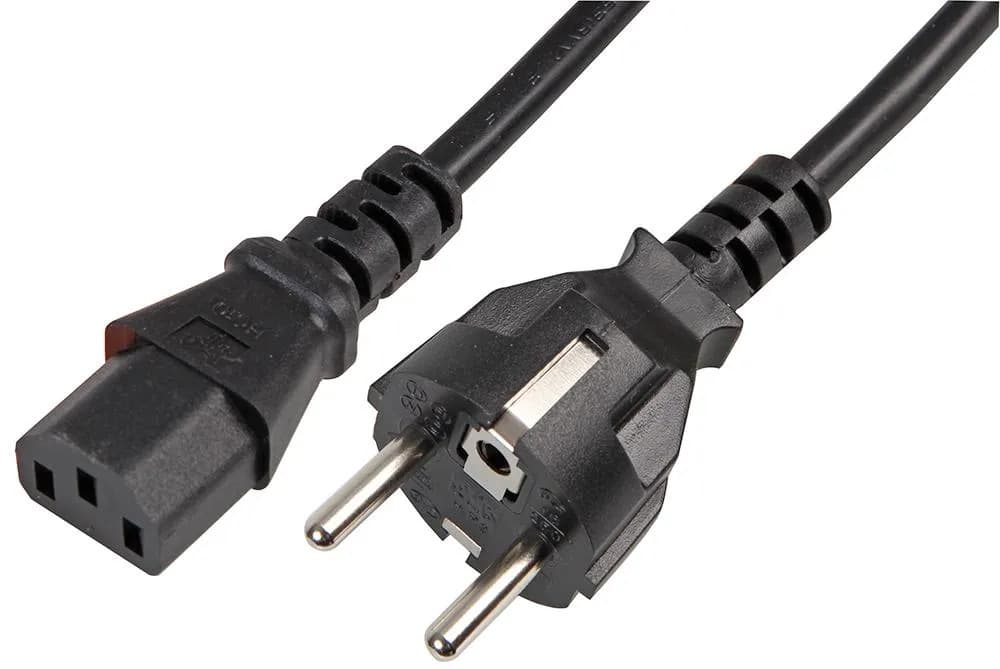 Rent Power Cable (Schuko CEE 7/7 to IEC C13) 1.5 Meter in Sri Lanka from Rentitem.lk - thumbnail 1
