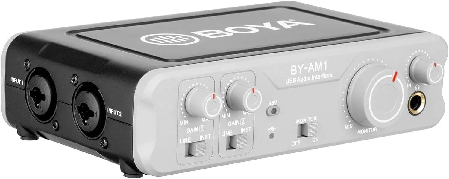 Rent BOYA BY-AM1 Dual-Channel USB Audio Mixer / Interface in Sri Lanka - Sounds from Rentitem.lk - thumbnail 1