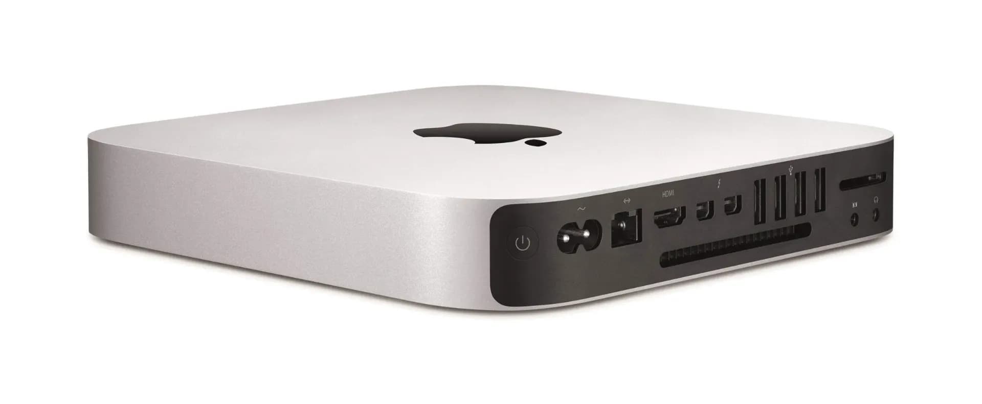 Rent Apple Mac mini (Late 2014) Desktop Computer / Mini PC 8GB RAM Silver in Sri Lanka - Sounds from Rentitem.lk - thumbnail 1