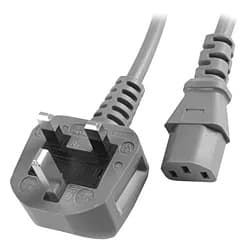 Rent UK to IEC C13 Power Cable 2 meter in Sri Lanka from Rentitem.lk - thumbnail 1