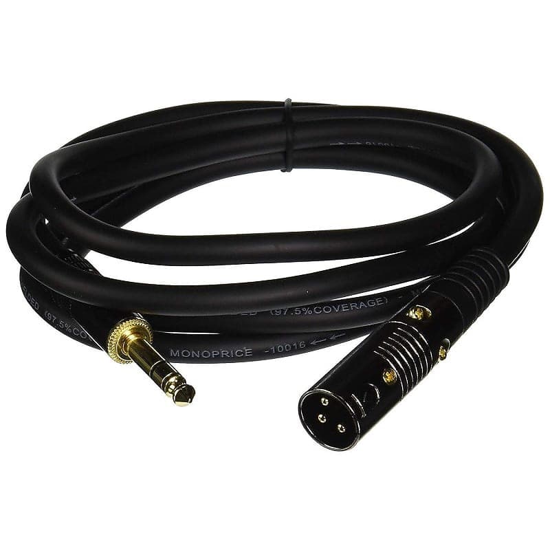 Rent Audio Connector Adapter (6.35mm TS Male to XLR Male) Silver in Sri Lanka - Sounds from Rentitem.lk - thumbnail 1