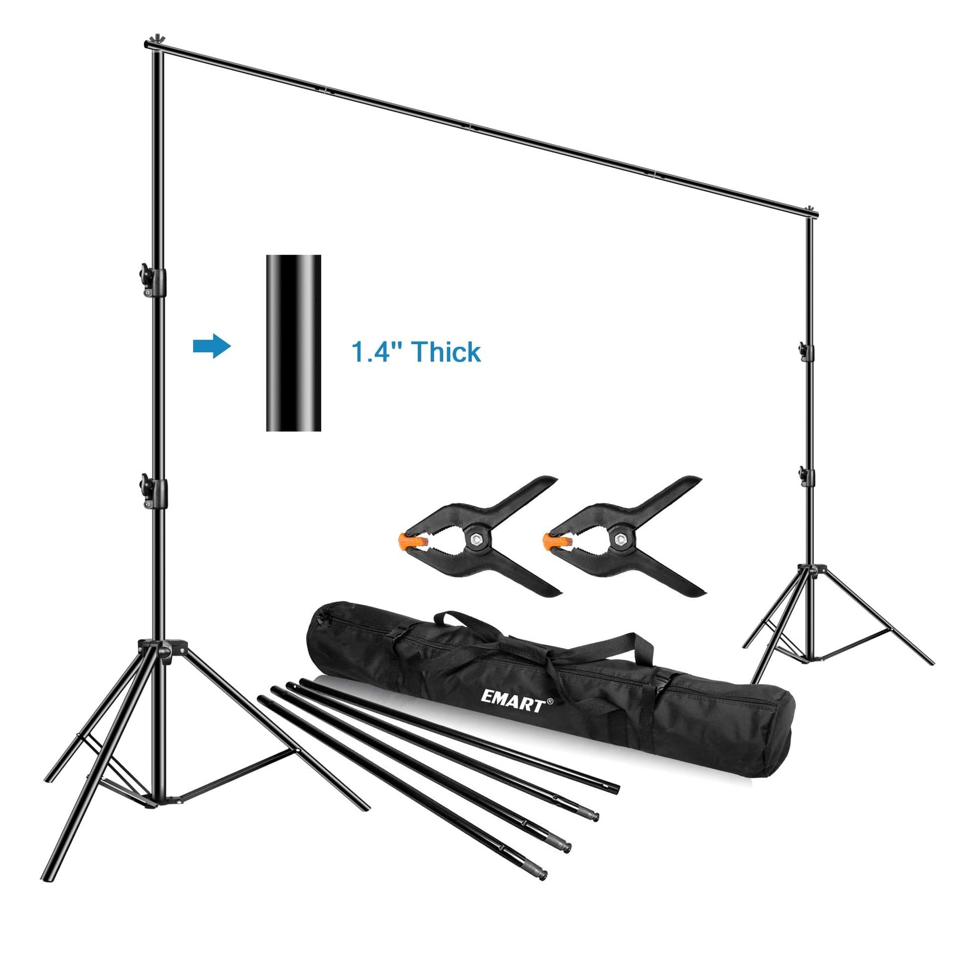 Rent Photography Background Stand 10x8 ft Black in Sri Lanka - Videography from Rentitem.lk - thumbnail 1