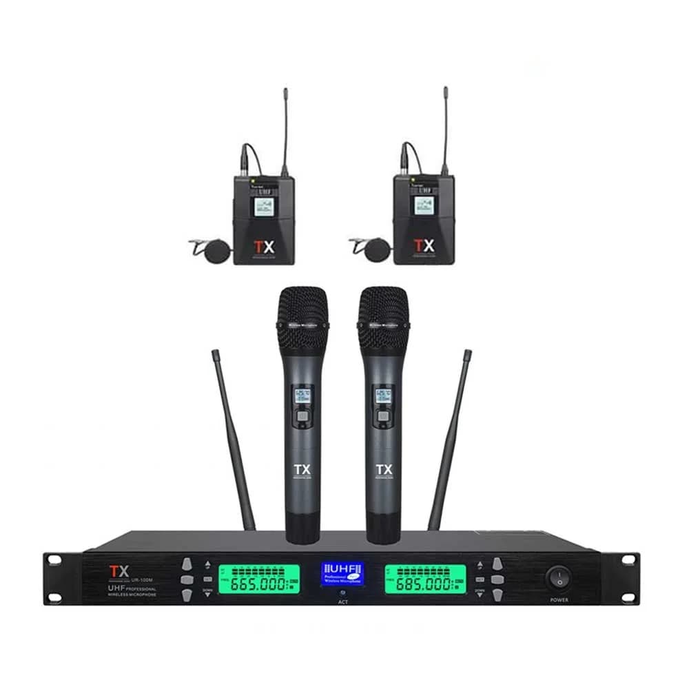 Rent TX TF-M150 Wireless Microphone Dual Channel Receiver System in Sri Lanka - Sounds from Rentitem.lk - thumbnail 1
