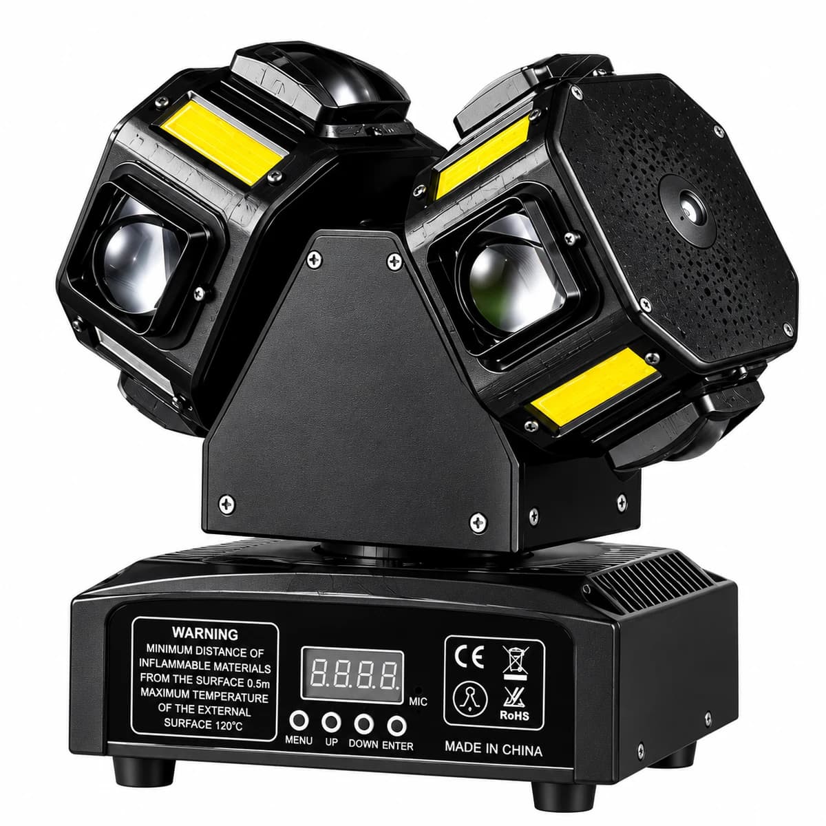 Dual head moving disco light with laser for rent in Colombo, Sri Lanka from Rentitem.lk