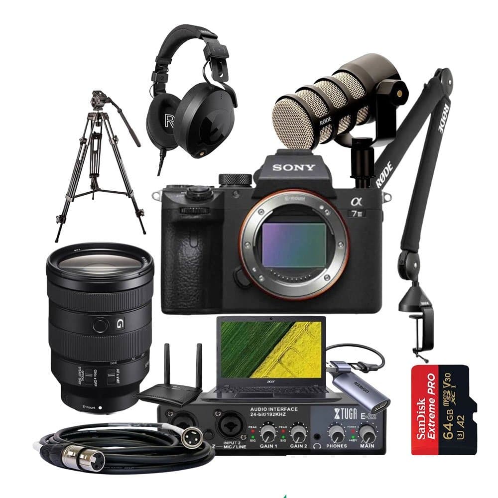 Rent Single Presenter Pod Microphone Podcasting with Video Live Streaming rental package in Sri Lanka - Podcast Packages from Rentitem.lk