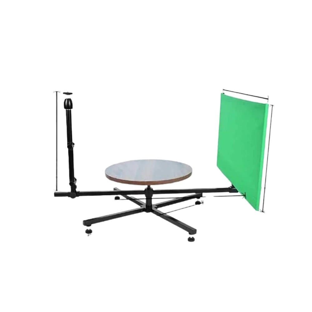 360 Surrounding Photo Booth Panoramic Photography Table 40cm Foldable Shooting Turntable
