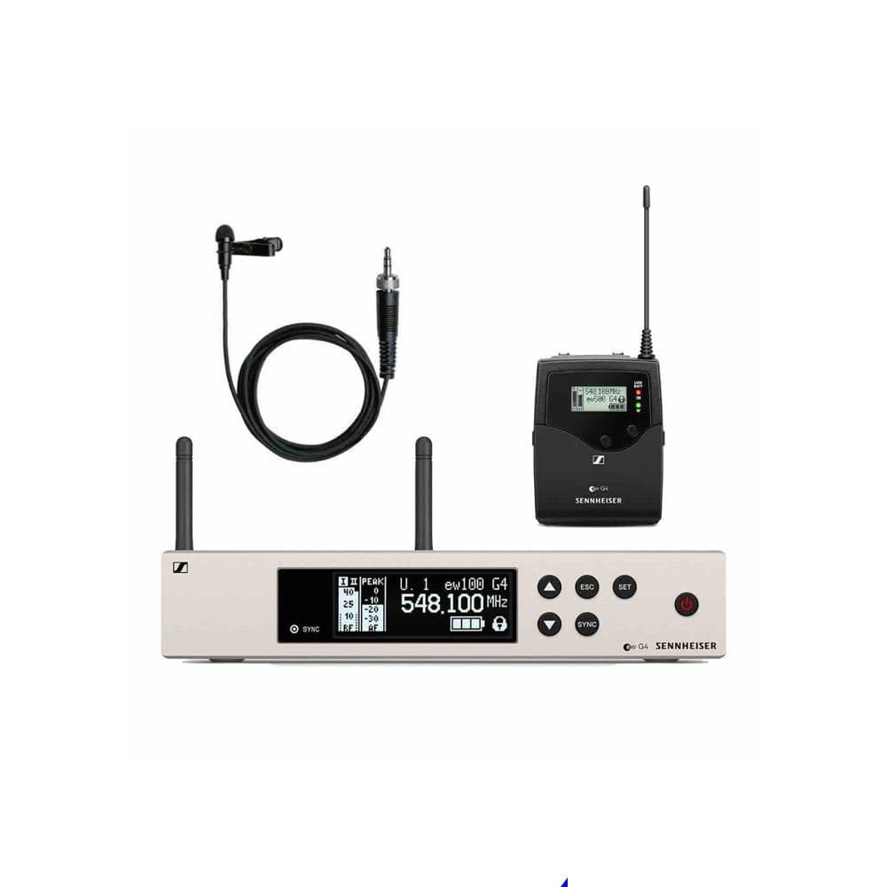 Rent Sennheiser EW100 G4 Wireless Clip-on Microphone Setup rental package in Sri Lanka - Sounds from Rentitem.lk