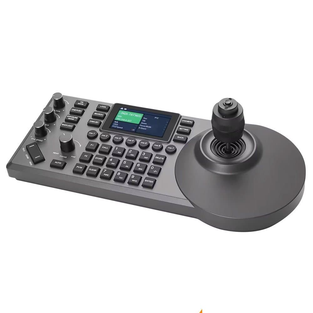 Rent ENERGY TECH (BY Cine MEDIA) Robotic PTZ Camera Controller PTZ Camera Controller Compact desktop unit Black in Sri Lanka - Videography from Rentitem.lk