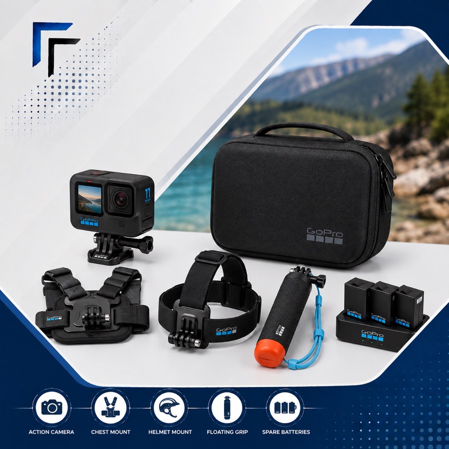 Action Camera rental package